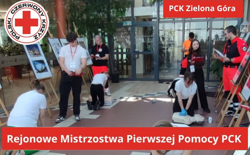 Studenci Pielęgniarstwa UZ wsparli XXXI Rejonowe Mistrzostwa Pierwszej Pomocy